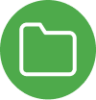 green folder icon